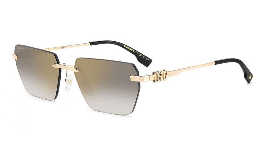 Dsquared2 D2 0102/S (RHL/FQ) 58 | Unisex Gri Güneş Gözlüğü